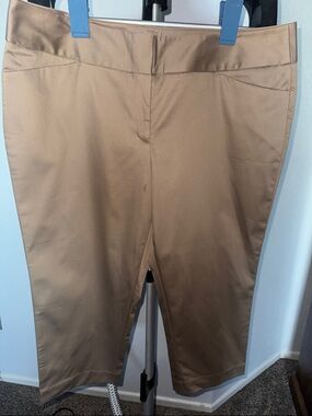 Worthington Khaki Classic Tailored Dress Pants